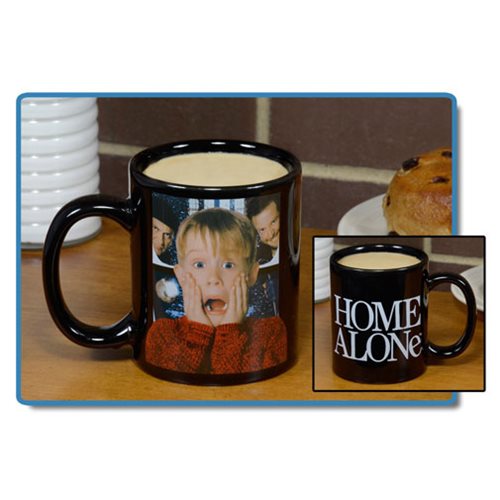 Home Alone Black Mug